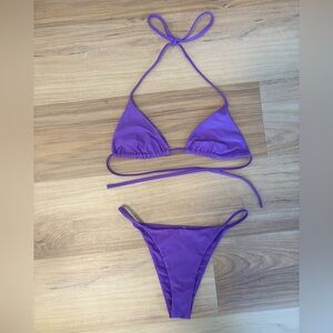 Princess Polly Purple Bikini Set